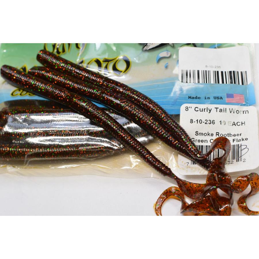 Gary YAMAMOTO（ゲーリーヤマモト） 8インチワーム : ルアー&ロッド