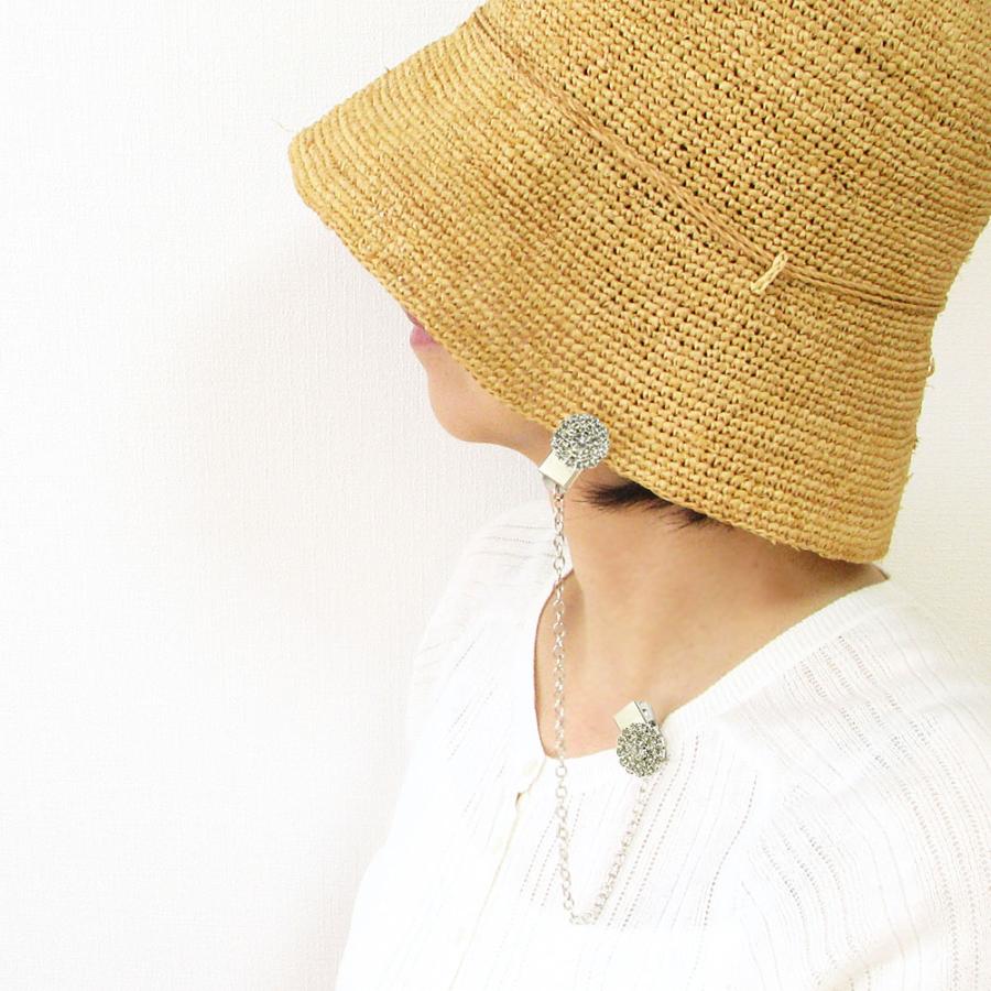 B❤️ 猫ねこパール帽子クリップ帽子ストラップ帽子母の日プレゼント