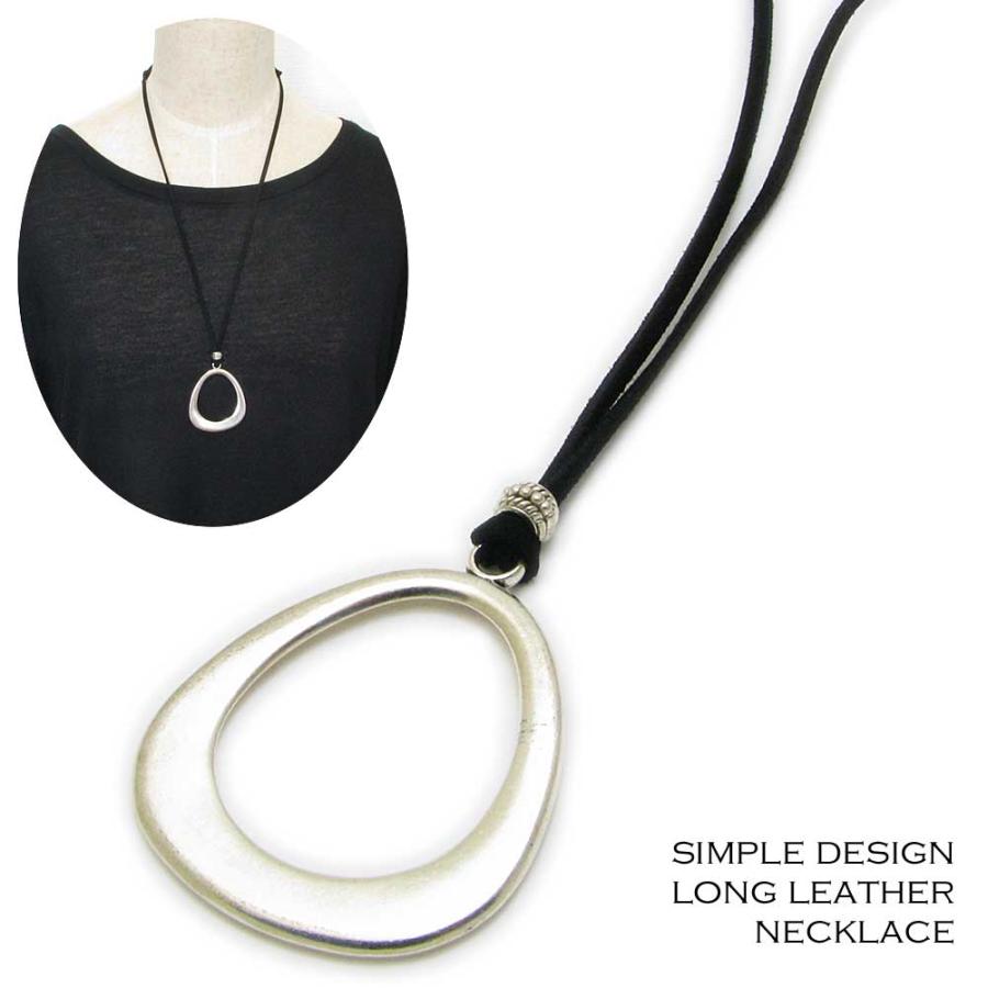 ネックレス レディース シンプル ティアドロップ 涙形 アンティーク風