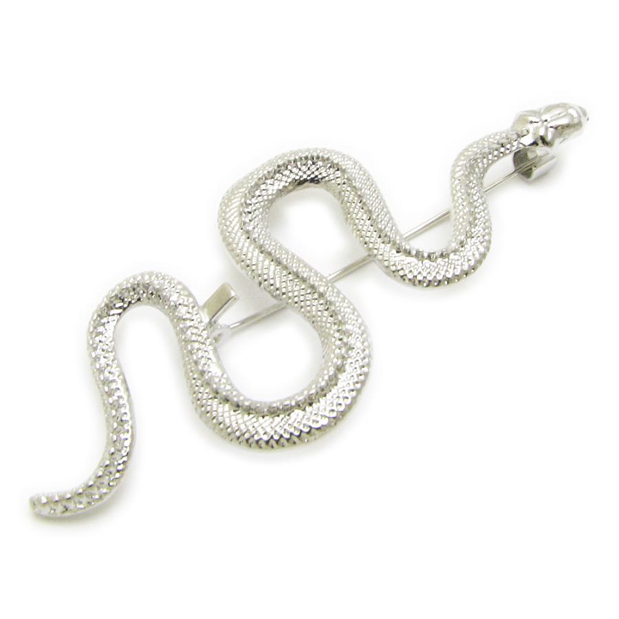 ブローチ ピン ヘビ 蛇 スネーク レディース メンズ ラペルピン