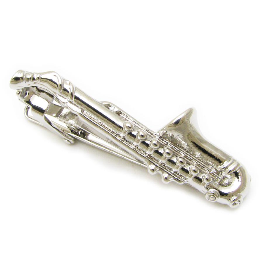タイピン メンズ ネクタイピン サックス 楽器 演奏会 結婚式 CHS10108