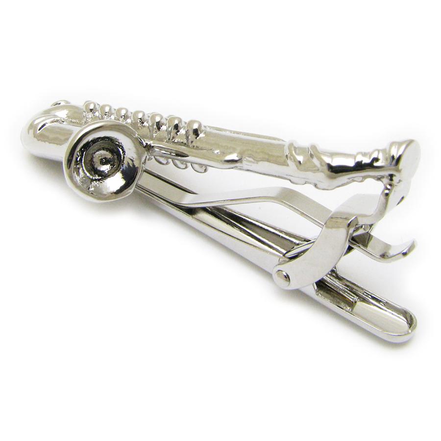 タイピン メンズ ネクタイピン サックス 楽器 演奏会 結婚式 CHS10108