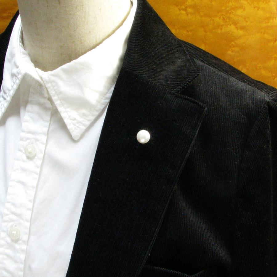 ピンブローチ ラペルピン メンズ シンプル 淡水パール 真珠 本物 チェーン 2WAY 結婚式 タックピン ピンズ JS10002 |  | 10