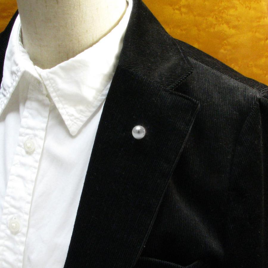 ピンブローチ ラペルピン メンズ シンプル 淡水パール 真珠 本物 チェーン 2WAY 結婚式 タックピン ピンズ JS10002 |  | 11