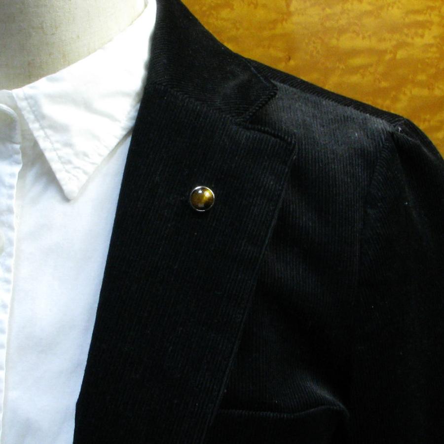 ピンブローチ ラペルピン メンズ 天然石 シンプル ターコイズ アメジスト タイガーアイ ラピスラズリ レディース js10012 |  | 16