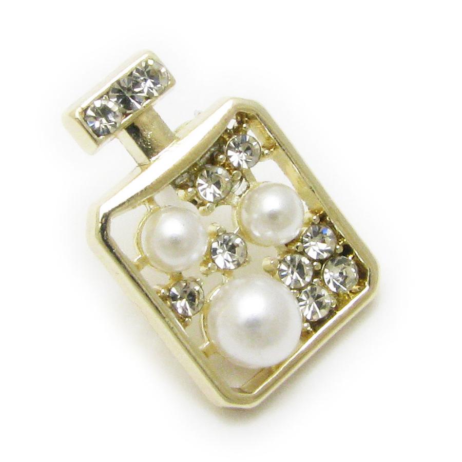 ブローチ ラペルピン レディース メンズ パール 香水瓶 ラインストーン タックピン ピンズ 結婚式 JS10058 |  | 01