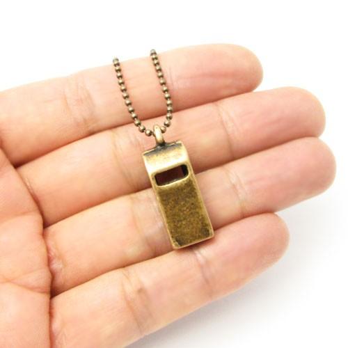 24KGP ダガーホイッスルペンダント ゴールドチェーンネックレス 2025年