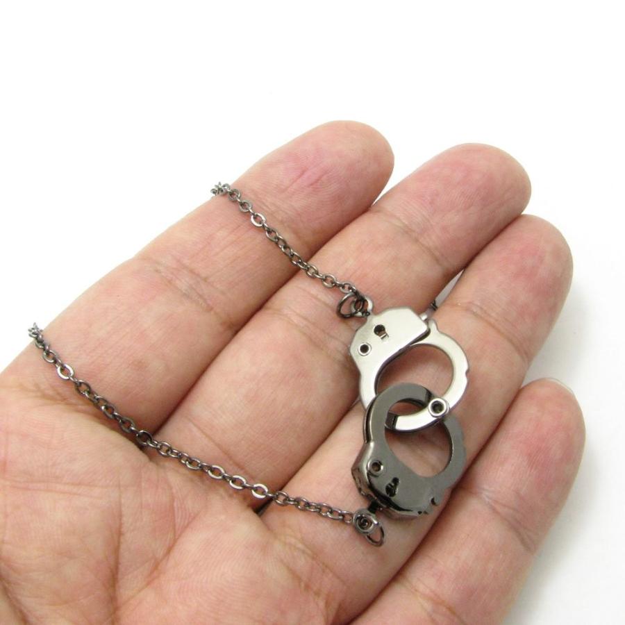 ネックレス 手錠のチェーンネックレス 手錠 チェーン KN40003 
