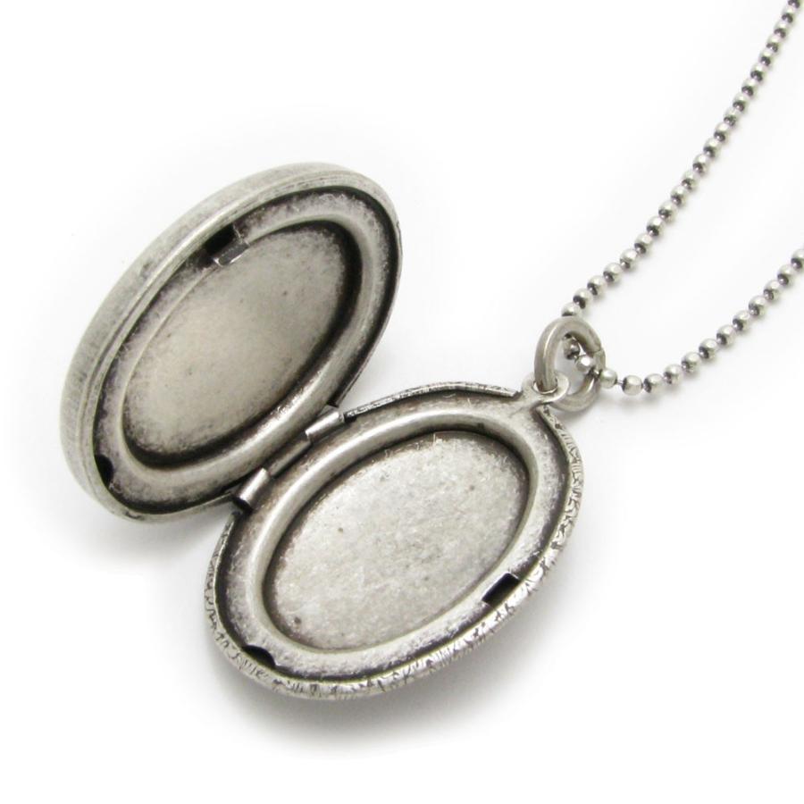 ネックレス レディース カメオ風 ロケットペンダント