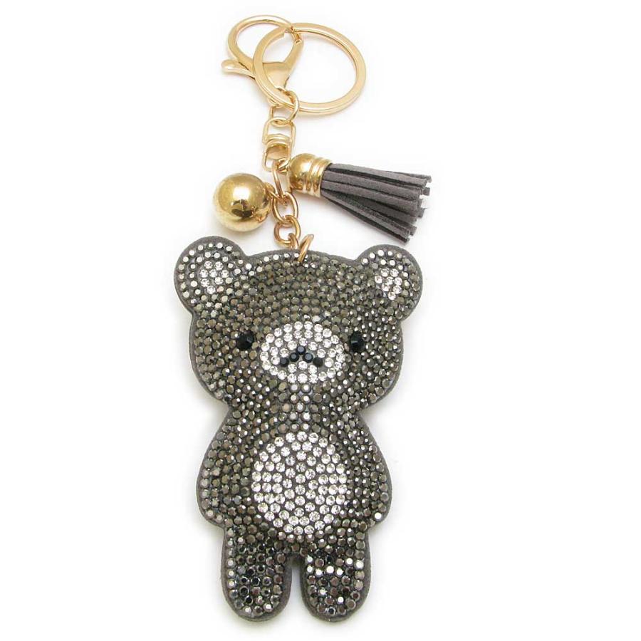 キーホルダー バックチャーム レディース パンダくまフクロウ 革 布 可愛い ラインストーン 不苦労 KSH59000b |  | 04