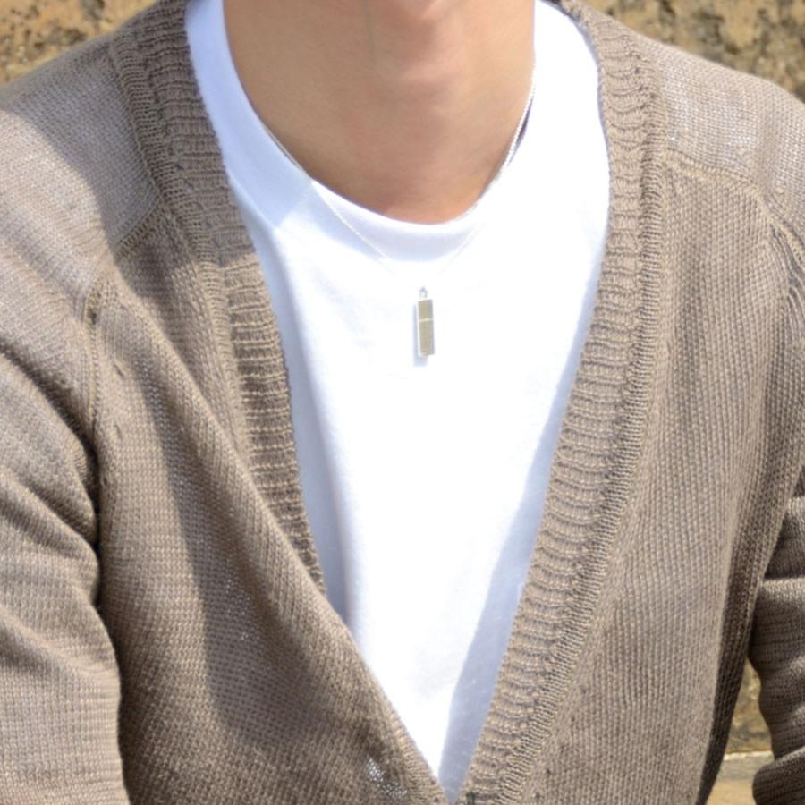 ペアネックレス シルバー 刻印可能 LOVE of DESTINY 運命の愛 絆 赤い本物の糸 合わせるとハート 二本セット LODN-035Eの画像