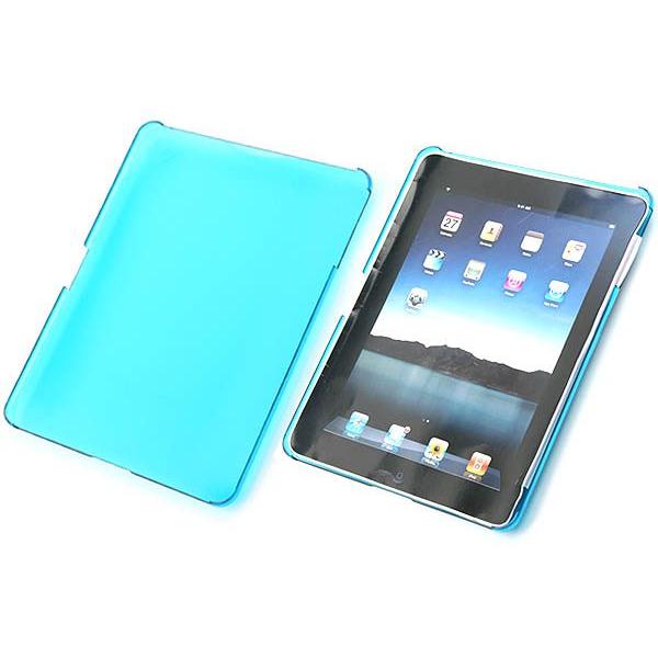 iPad専用クリスタルハードケース/ブルー【IPAD-CASE-D-Blue】｜milford
