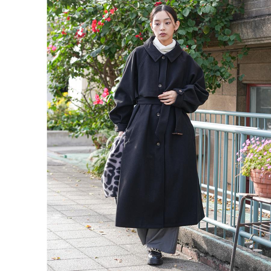 mili an deni（ミリアンデニ） アレンジカラーシングルロングコート