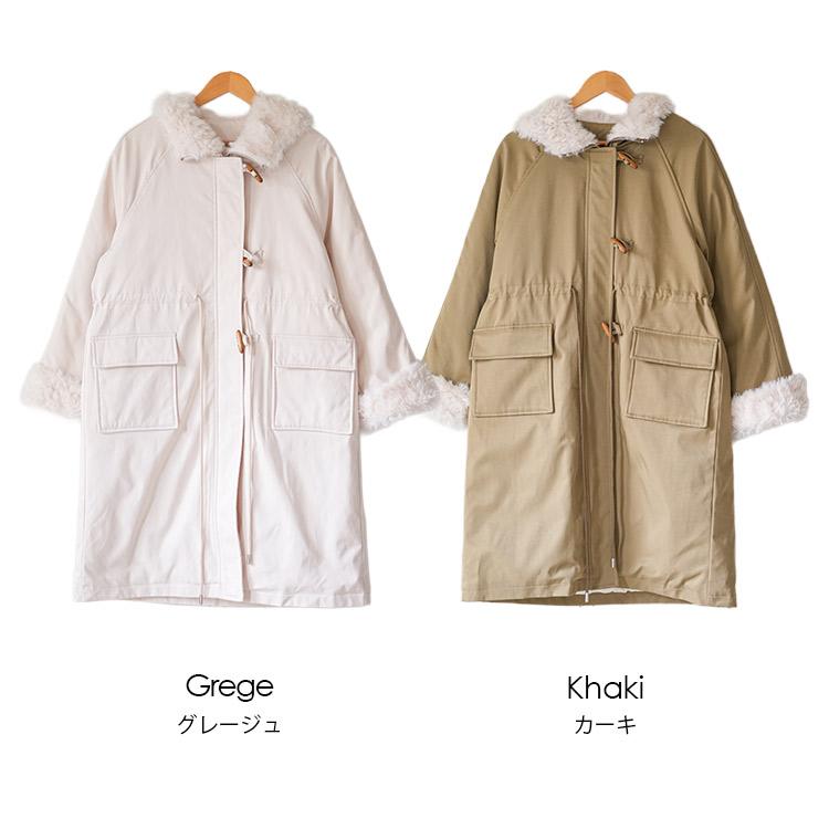 mili an deni（ミリアンデニ） ケープフードダウンコート ダウンコート