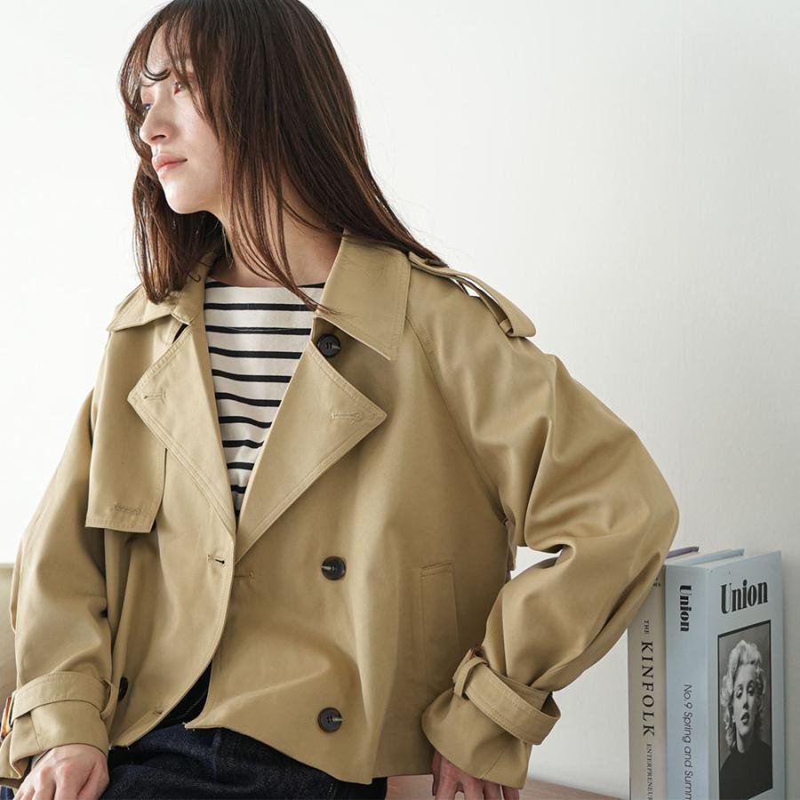 mili an deni（ミリアンデニ） ショートトレンチコート ショート