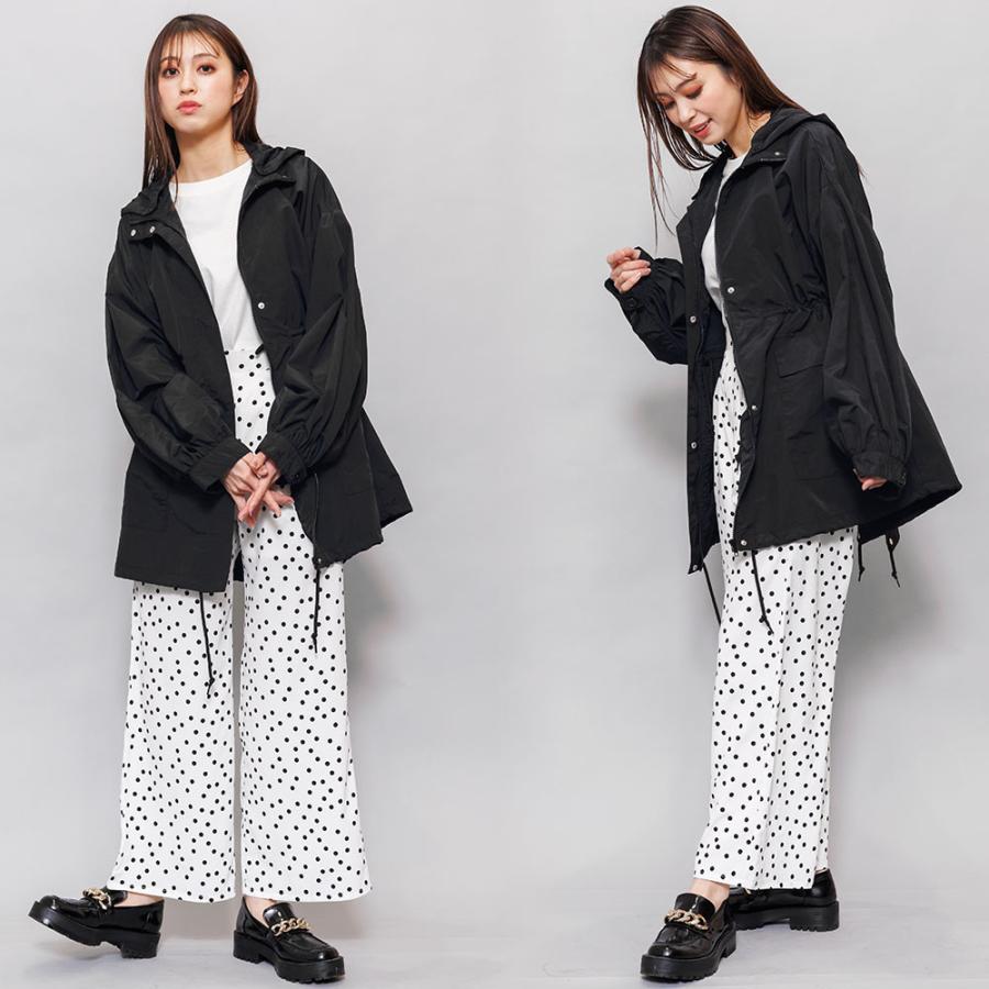 レディース アウター フード取り外しモッズコート : mili an レディース アウター フード取り外しモッズコート : mili an