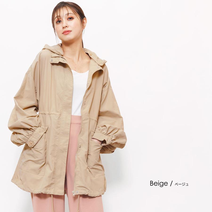 レディース アウター フード取り外しモッズコート : mili an レディース アウター フード取り外しモッズコート : mili an
