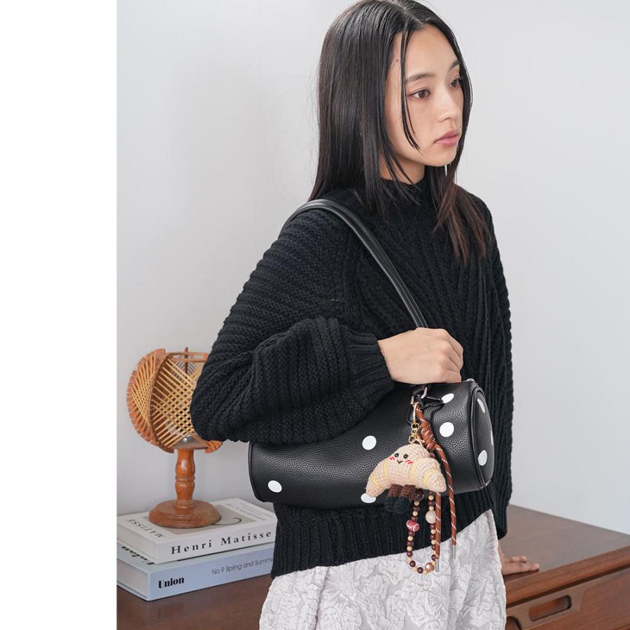 ニットブレッドチャーム バッグアクセサリー バッグチャーム