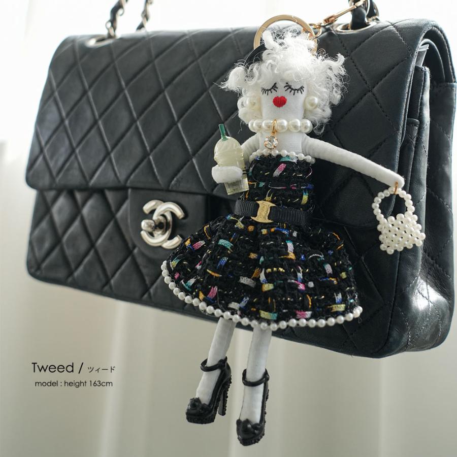 みえりん♥様 ドールチャーム バッグチャーム お人形 mili an deni（ミリアンデニ） ドールチャーム バッグアクセサリー