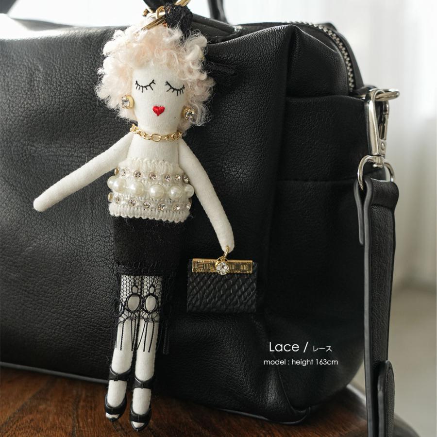 みえりん♥様 ドールチャーム バッグチャーム お人形 mili an deni（ミリアンデニ） ドールチャーム バッグアクセサリー