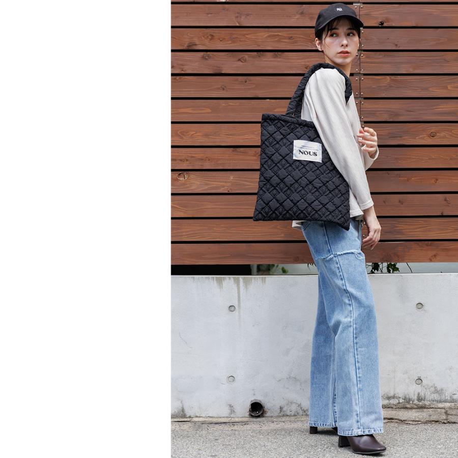 キルティングロゴトートバッグ : mili an deni - 通販 - Yahoo