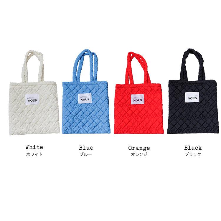 キルティングロゴトートバッグ : mili an deni - 通販 - Yahoo