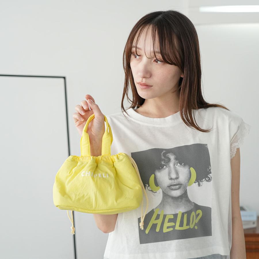 mili an deni（ミリアンデニ） 保冷ぽこぽこランチバッグ 巾着保冷