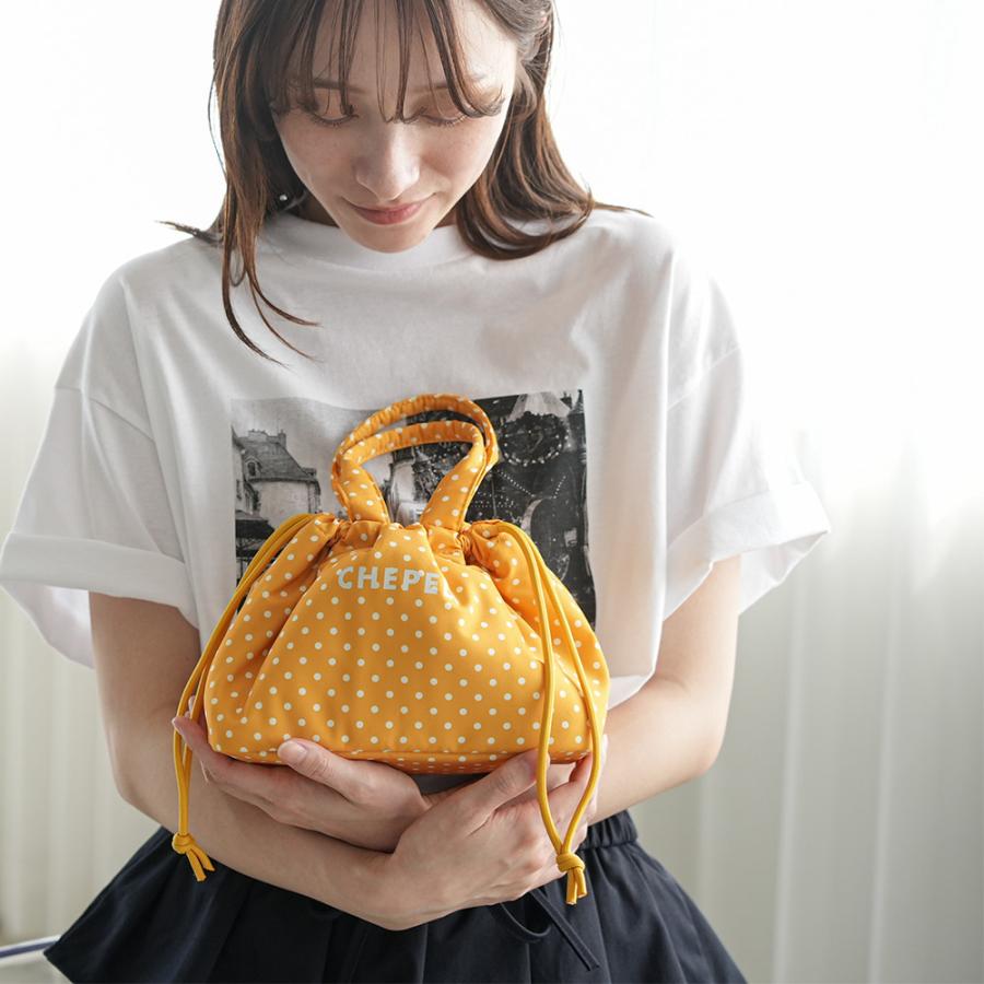 ドット保冷ぽこぽこランチバッグ  巾着保冷バッグ  小さめ巾着  保冷バッグ  保冷保温 お弁当バッグ   レディース  (郵2) ポイント消化 爆買 | mili an deni | 13