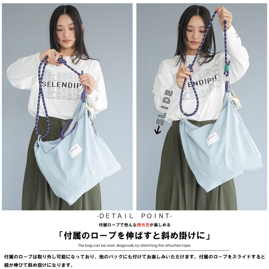 mili an deni（ミリアンデニ） ショルダーバッグ チャーム付き3WAY