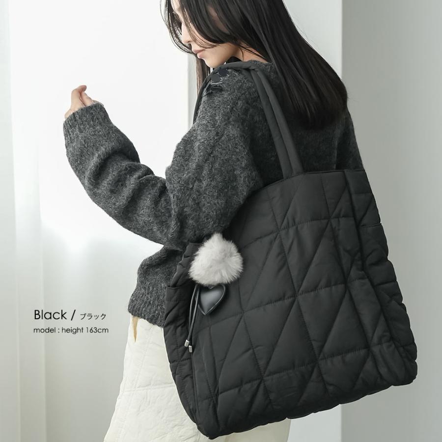 mili an deni（ミリアンデニ） 中綿キルティングトートバッグ