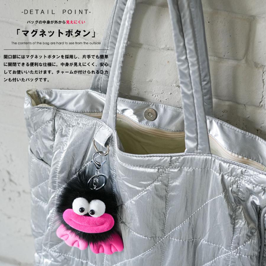 mili an deni（ミリアンデニ） 中綿キルティングトートバッグ