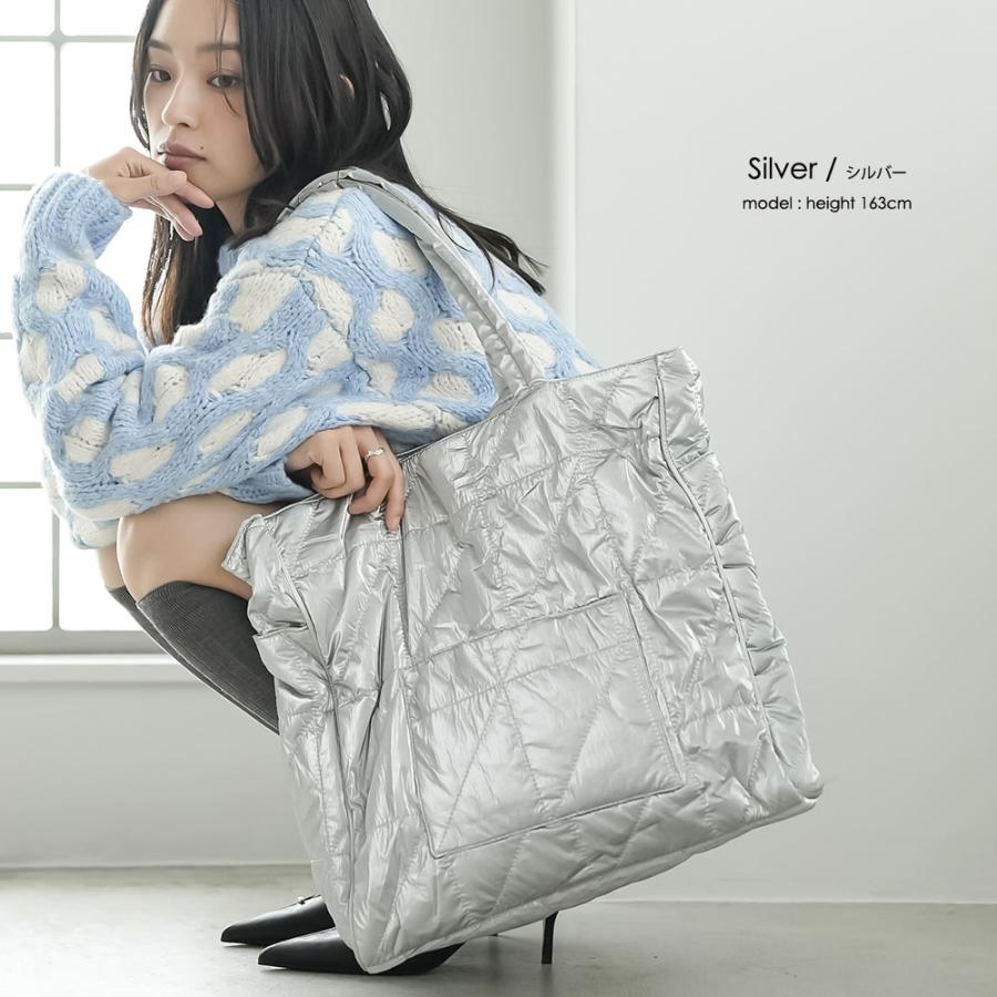 mili an deni（ミリアンデニ） 中綿キルティングトートバッグ