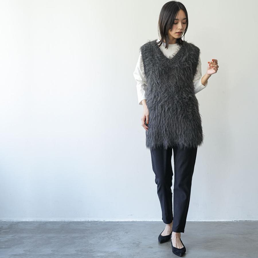 裏起毛テーパードパンツ 裏起毛パンツ ストレッチテーパード