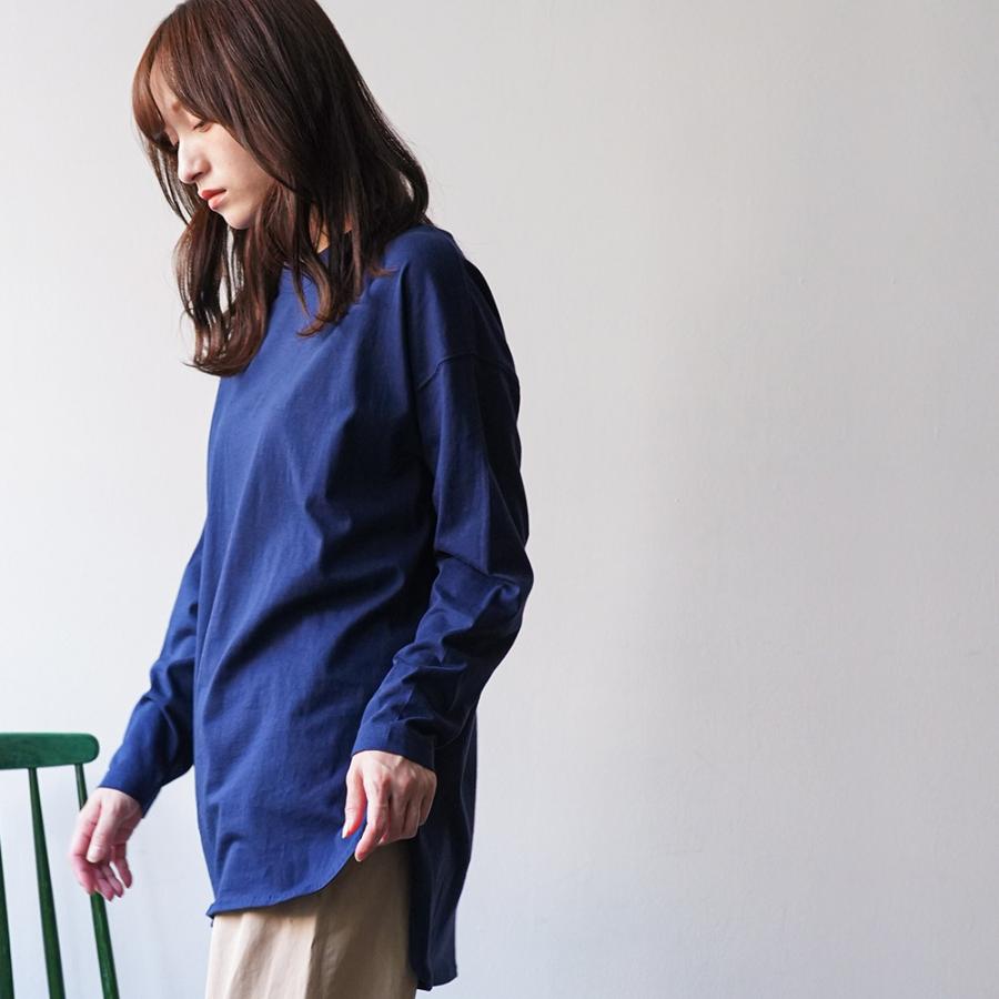 mili an deni（ミリアンデニ） レディース 長袖レイヤードクルーネック