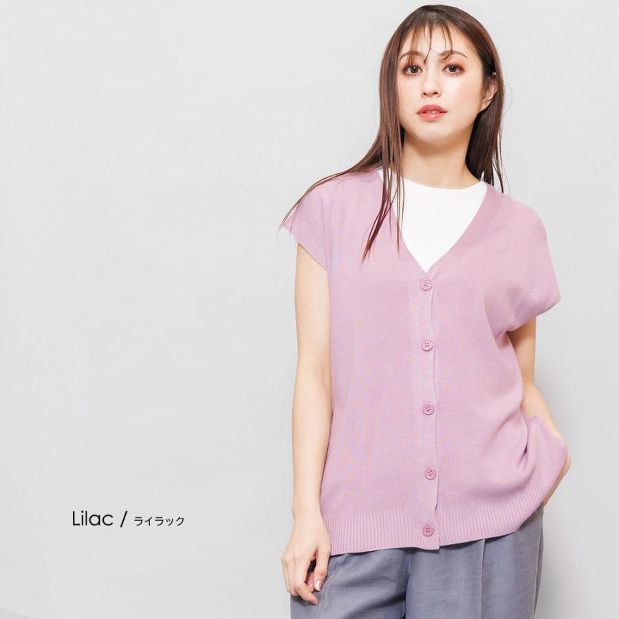 R/Nオーバーサイズベスト レディース トップス （郵2) : mili an deni