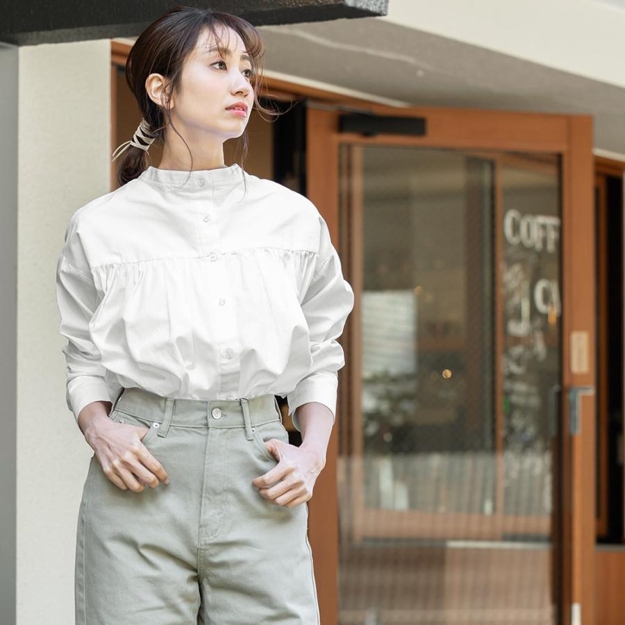 2way シャツ レディース トップス オーバーサイズ ブラウス 白シャツ 黒シャツ 郵3 ポイント消化 T Mili An Deni 通販 Yahoo ショッピング