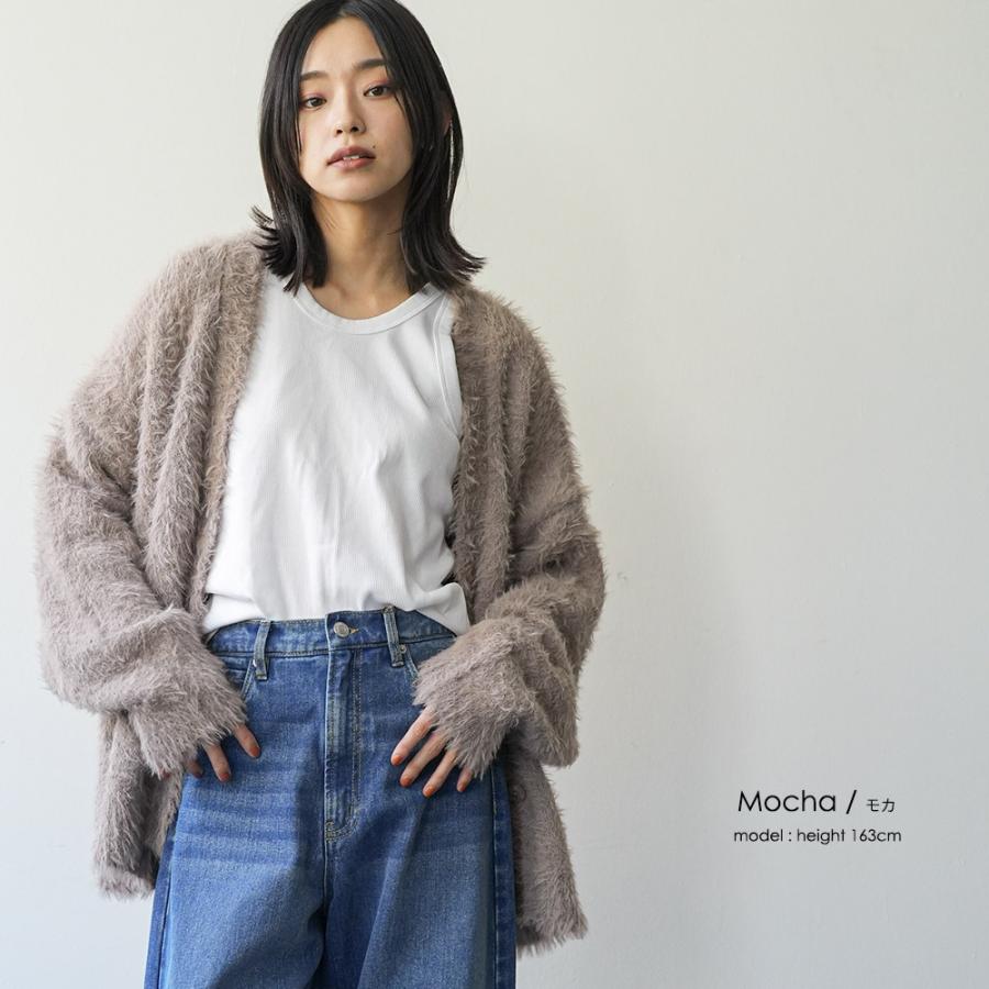 カナナ レザー DYLフィーカ ベージュ　31374 新品　またまた値下げ 公式】オルタナティブフェザーカーディガン（ユニセックス）｜ザ