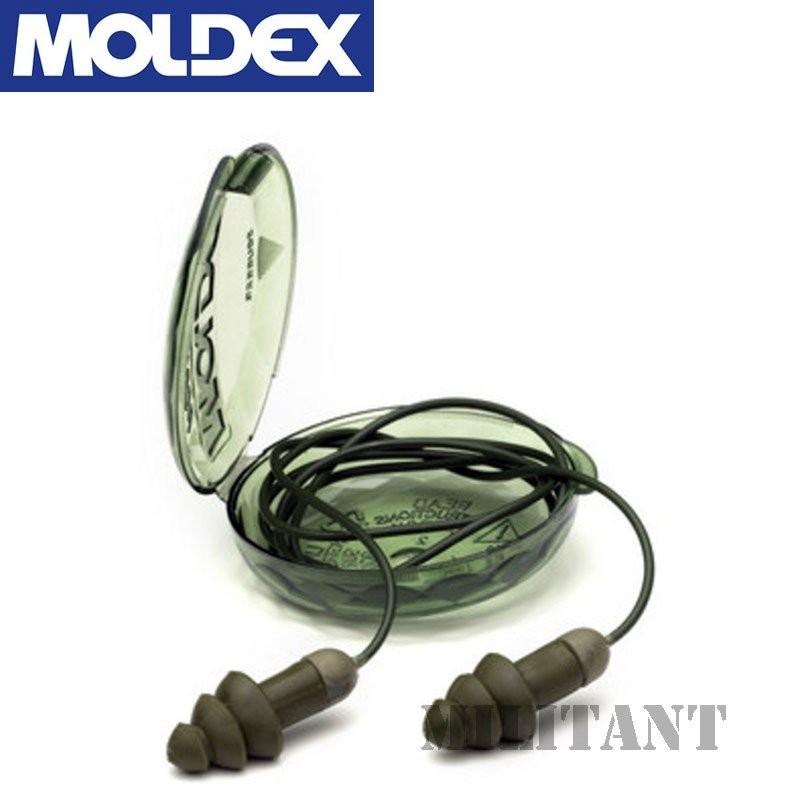 （ネコポス対応） MOLDEX社 耳栓 カモロケッツ グリーン コード付専用ケース