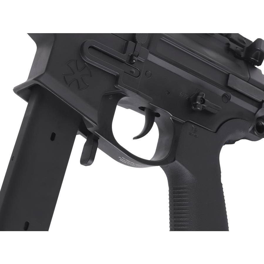 APS-NSI9-B　APS/EMG SPACE INVADER 9MM PCC 電動ガン BK(電子トリガー搭載)_4