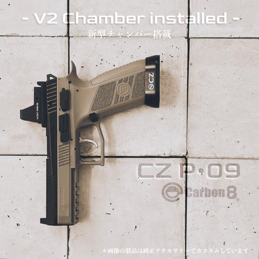 C8-GB-028 Carbon8 CZ P09 TAN フレーム CO2 ブローバック : MILITARY
