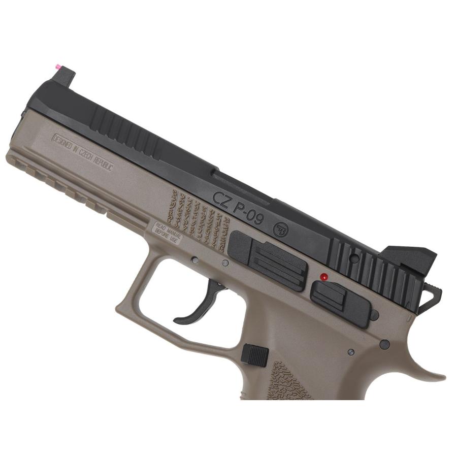 C8-GB-028 Carbon8 CZ P09 TAN フレーム CO2 ブローバック : MILITARY