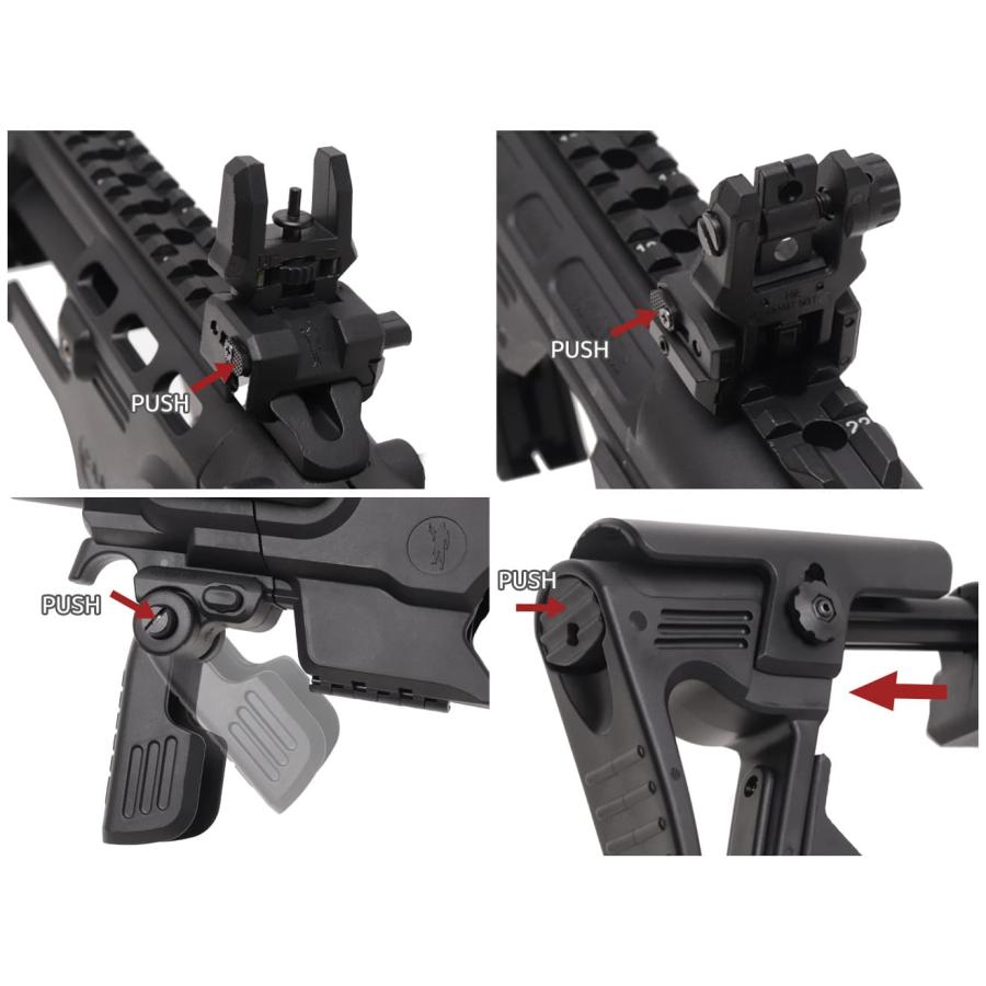 ベレッタ コンバージョンキット Amazon | CAA Airsoft RONI-B ピストル カービン コンバージョン