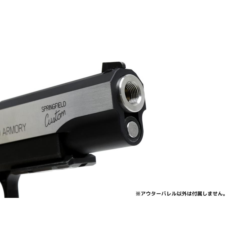 CCT-TMHC-015　COWCOW TECHNOLOGY OB1 ステンレス スレッドアウターバレル .40S\u0026W TM Hi-CAPA5.1 TiALN_5