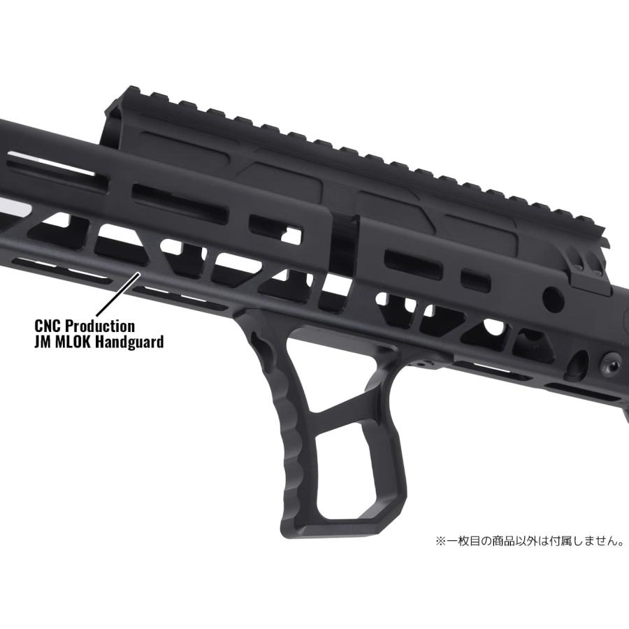 CNC-HS-09-BK CNC Production JC SFG M-LOK スケルトン ファアグリップ