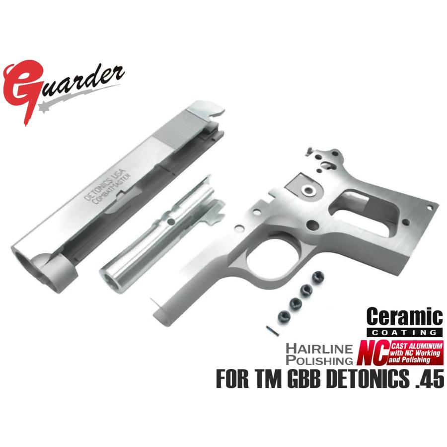 東京マルイ デトニクス ベースのパーツ組み合わせ品 GUARDER NC アルミフレームキット 2016Ver for マルイ DETONICS .45