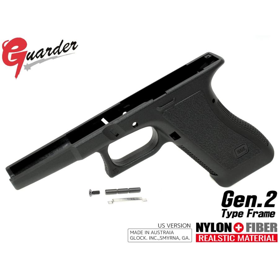 GLK-199(BK) GUARDER GLOCK Gen.2 オリジナルフレーム US Ver GLK-199(BK) GUARDER GLOCK Gen.2 オリジナルフレーム US Ver