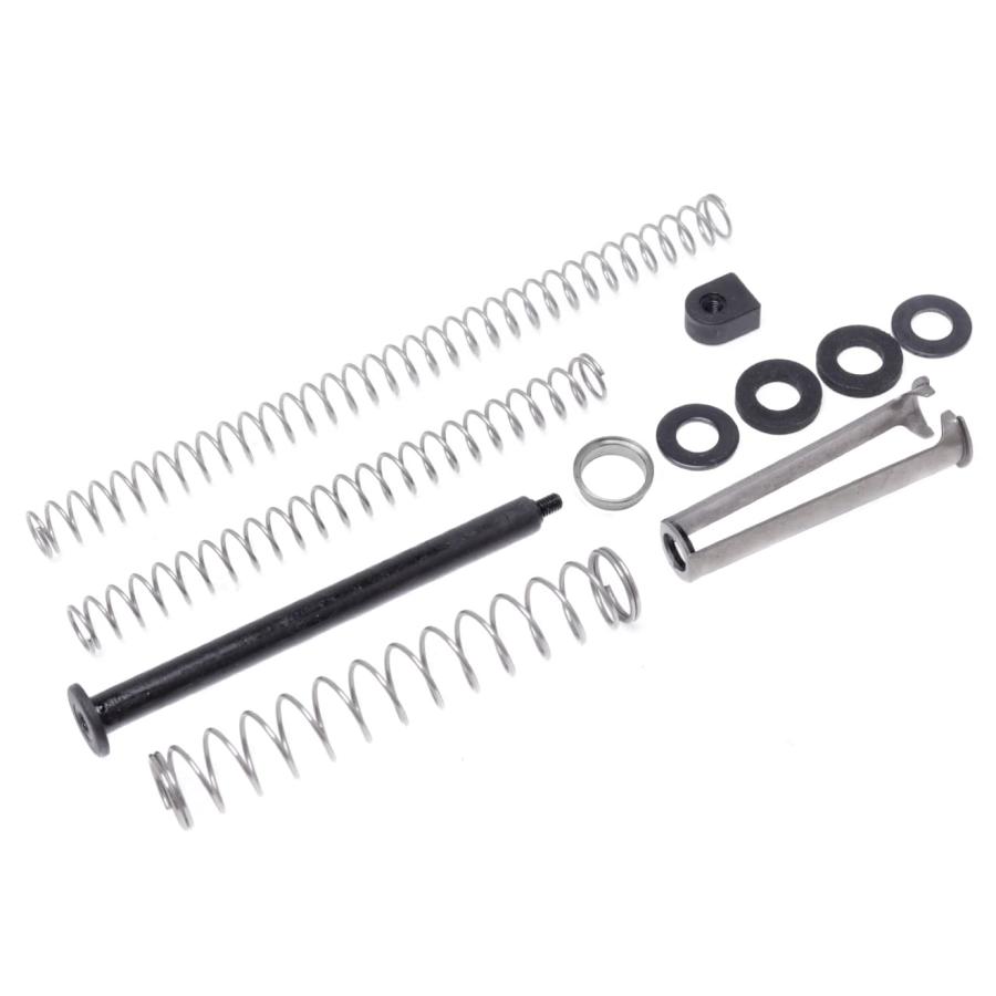 GLK-207　GUARDER スチールCNC リコイルスプリングガイド w/ 強化スプリング 2pcs for マルイ G17 Gen4