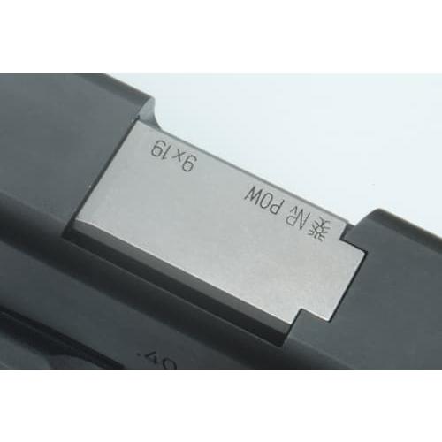 GLOCK-59(A)SV 限定 GUARDER ガーダー G19 CNC ステンレス アウターバレル KJ ガスブロ G19用 GLK-59(A)SVの画像
