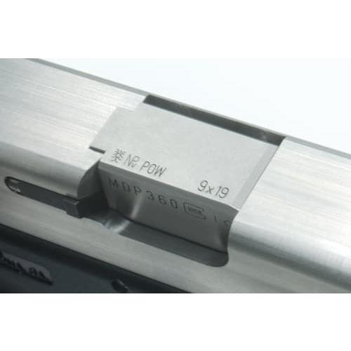GLOCK-59(A)SV 限定 GUARDER ガーダー G19 CNC ステンレス アウターバレル KJ ガスブロ G19用 GLK-59(A)SVの画像