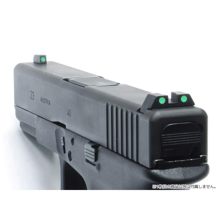 GLOCK-68(GREEN) GUARDER ガーダー スチールナイトサイト(グリーン